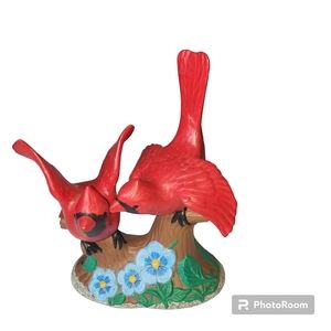 Holland Mold Birds Hand Painted Signed